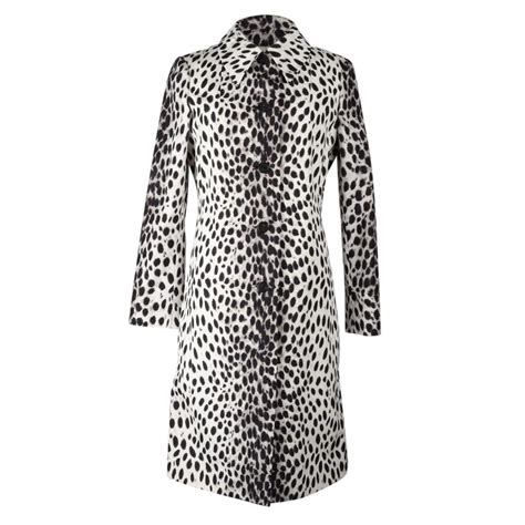 dior leopard coat|christian dior leopard.